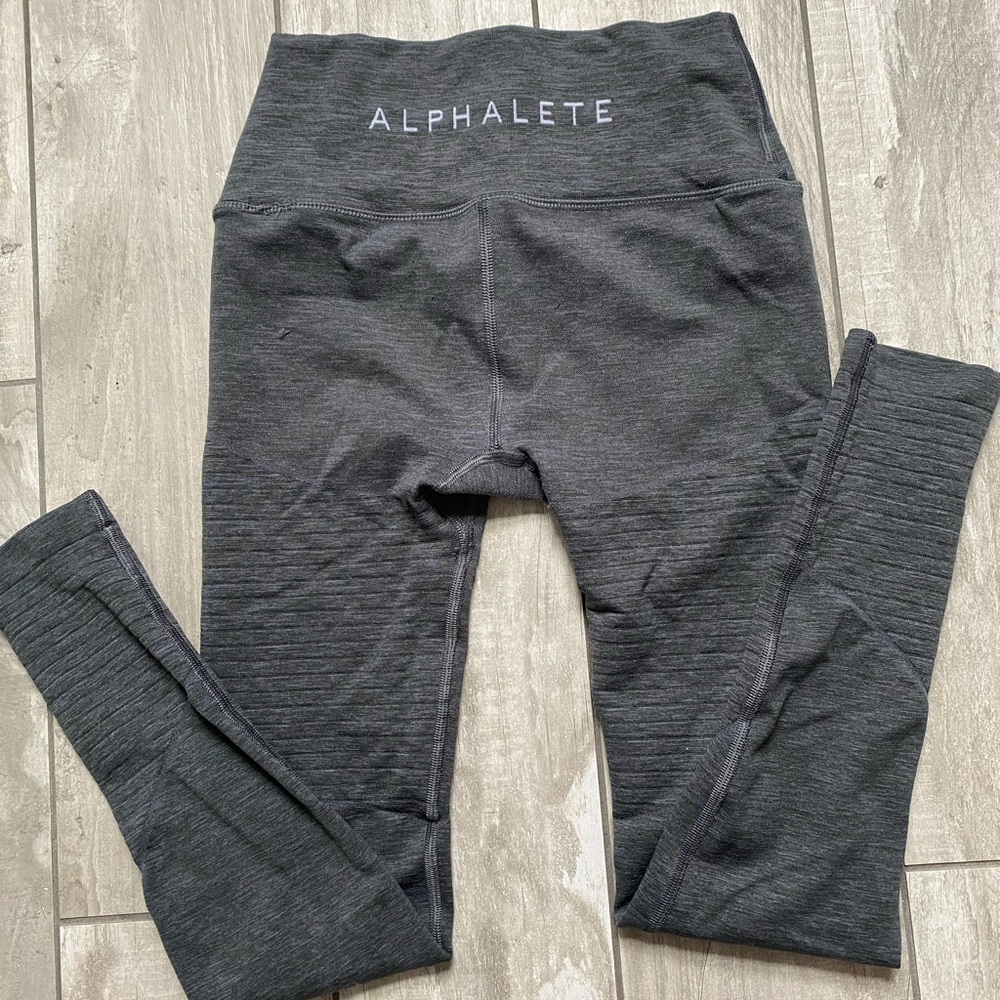 Grey alphalete leggings